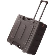 Gator G-PROR-6U-19 6U, 19″ Deep Molded Audio Rack; W/ Wheels
