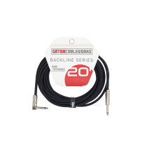 Cableworks 20 Foot Strt to RA instrument Cable