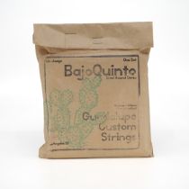 Guadalupe Bajo Quinto Nickeled Steel Set LOOP END 