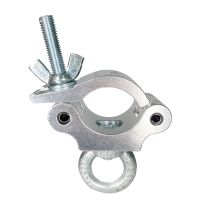 Prox PRTC8 Aluminum Pro M10 Truss Clamp with Eyebolt for 2&quot; Truss Tube for Hanging Lighting and Speakers Capacity 1102 lbs.
