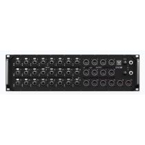 Waves Live Waves IONIC 24, 24 mic XLR/TRS-in, 18analog XLR-out stagebox w/SG connectivity, 1 AES In,2 AES Out, 2 Headphone outputs