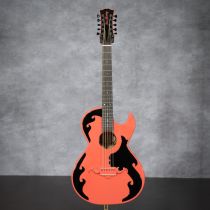 Jesus Garibay – Custom Peach Flame Bajo Quinto