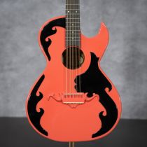 Jesus Garibay – Custom Peach Flame Bajo Quinto