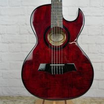 Jesus Garibay JGCRLYMPLTRSREDGH Curly Maple Top &amp; Body