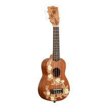 Gardenia Mahogany Soprano Ukulele w/Bag