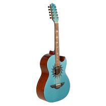 H. Jimenez LBQ1GXECN Bajo 5, Ac./El.-Cosmic Nebula, Fishman Elec.,HS Case Incl.,LBQ1GXECN