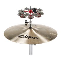 Latin Percussion LP191NYD City Series Hi-Hat Double Row Jingle Ring