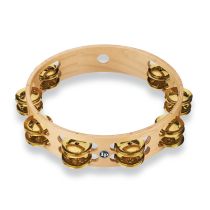LP Pro 10 Inch Double Row Tambourine - Brass LP380B-BR