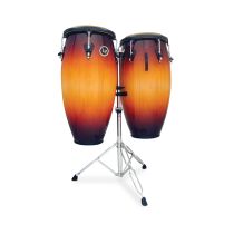 LP Matador Custom 10-inch and 11-inch Conga Set with Double Stand - Vintage Sunburst M846S-VSB