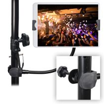 Prox PRXMOBITCP20X6 6PCS Mobi Buddy Hands Free Tablet Mobile Device Clip Kit DJ Cellphone holder Selfie Stick Table Stand Tripod Clamp and Case