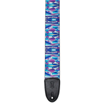 Levy&#039;s Stained Glass Guitar Strap-Kaleidoscope Pur