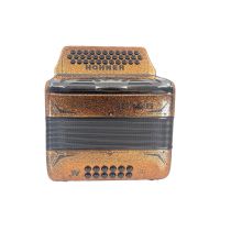 Hohner Anacleto Collection REY ESPECIAL EAD  REY-ES-EAD-COPPER GUN/COPPER C11 Key of F (MI) 2 Voice Accordion