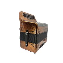 Hohner Anacleto Collection REY ESPECIAL EAD  REY-ES-EAD-COPPER GUN/COPPER C11 Key of F (MI) 2 Voice Accordion