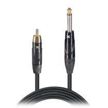 Prox PRXCPR10X50 50PCS 10 Ft. Unbalanced RCA Male to 1/4" Male  High Performance Audio Cable