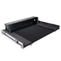 Prox PRXSYDM7EXDHW ATA Digital Audio Mixer Flight Case for Yamaha DM7 Extension Console with Doghouse compartment and Caster wheels