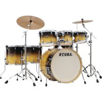 TAMA DRUM: SUPERSTAR CL EXOTIX 7PC SHELL KIT|Gloss Lacebark Pine Fade