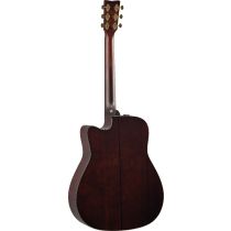 Yamaha TAG3 C Dreadnought style TransAcoustic with solid Sitka spruce top, solid Mahogany back and sides with built-in Reverb, Chorus, Delay, Looper and Bluetooth Audio capabilities, Sand Burst.