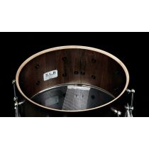 TAMA DRUM: SLP G-WALNUT 14&quot;x6.5&quot; SNARE DRUM|Matte Black Walnut