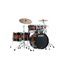 TAMA DRUM: SC WALNUT/BIRCH 5PC SHELL KIT|Molten Brown Burst