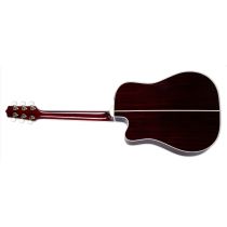 Takamine TAJJ325SRCL NEW GEN 6 Str.RIGHT HANDED , J. Jorgenson Mdl., wine red w/elec. SoftShell Case