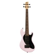 Solid Body 4-String Pale Pink Fretted U•BASS®