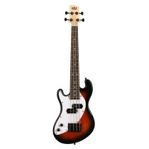 Solid Body 4-String Sunburst Fretted U•BASS® Left Handed