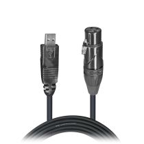 Prox PRXCUSBXLR10X10 10PCS 10 Ft XLR-F to USB High Performance Audio Cable