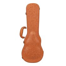 Western Embossed Archtop Ukulele Hard Case - Concert