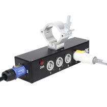 Prox PRXPWCX4BOXX24 24PCS Power Center Four-Way Spitter For Indoor Power Connector Delivers Power For Up To 4 Fixtures
