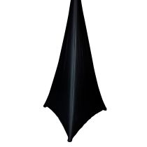 Prox PRXSP3SCBL Lycra Cover Scrim for Speaker Tripod or Lighting Stand  3 Sided - Black