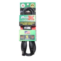 Prox PRXCMIC05X50 50PCS 5 Ft. Balanced XLR-F to XLR-M High Performance Microphone Cable