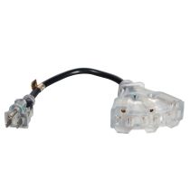 Prox PRXCP1431X50 50PCS 1â€™ Ft 110VAC Female 18AMP Power Cord 14AWG Extension Cable Power Cord