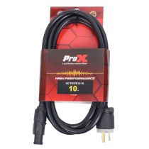 Prox PRXCTR1FE1210X10 10PCS 10 Ft. 12AWG 120VAC Male Edison NEMA 5-15P to Male Cable for Power Connection Compatible devices
