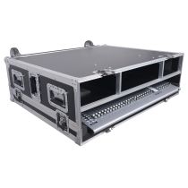 Prox PRXSPRE32S64SDHW ATA Digital Audio Mixer Flight Case for PreSonus STUDIOLIVE 64S 32S 32 Console with Doghouse and Caster wheels