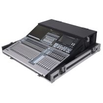 Prox PRXSPRE32SXDHW ATA Digital Audio Mixer Flight Case for PreSonus StudioLive 32SX 24 24.4.2 AI Console with Doghouse and Caster wheels