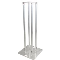 Prox PRXTS4X492TOTEM 4.92ft Totem Package Includes a 12in Top Plate, 24in Base Plate and Four 1.5m F31 Tubes W-White Scrim Cover