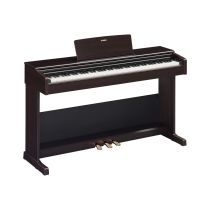 Yamaha YDP105R Entry-level Rosewood Arius traditional console digital piano with PA150 power adapter and bench
