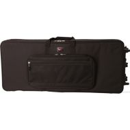 Gator GK-61 Semi-Rigid 61-Key Keyboard Case with Wheels