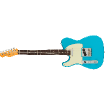 Fender American Professional II Telecaster® Left-Hand, Rosewood Fingerboard, Miami Blue