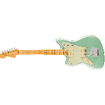 Fender American Professional II Jazzmaster® Left-Hand, Maple Fingerboard, Mystic Surf Green