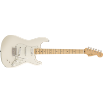 Fender EOB Stratocaster®, Maple Fingerboard, Olympic White