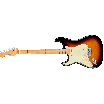 Fender Player Plus Stratocaster®, Left-Hand, Maple Fingerboard, 3-Color Sunburst