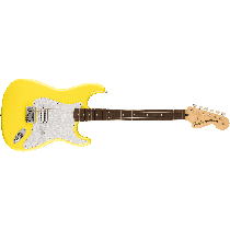 Fender Tom DeLonge Stratocaster®, Rosewood Fingerboard, Graffiti Yellow