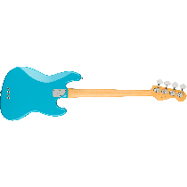 Fender American Professional II Jazz Bass® Left-Hand, Maple Fingerboard, Miami Blue