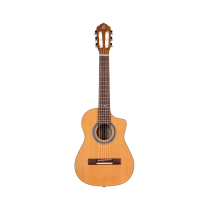 Requinto Series Pro Solid Top Acoustic-Electric Nylon String Guitar w/ Bag
