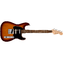 Squier Paranormal Custom Nashville Stratocaster®, Laurel Fingerboard, Black Pickguard, Chocolate 2-Color Sunburst