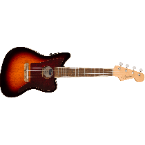 Fender Fullerton Jazzmaster® Uke, Walnut Fingerboard, Tortoiseshell Pickguard, 3-Color Sunburst