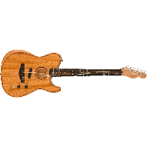 Fender American Acoustasonic® Telecaster® All-Mahogany, Ebony Fingerboard, Natural