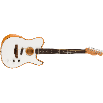 Fender Acoustasonic® Player Telecaster®, Rosewood Fingerboard, Arctic White