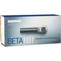 Shure BETA 181/S Supercardioid Compact Side-Address Instrument Microphone